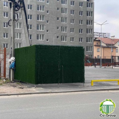Зелені декоративні конструкції  Зелений паркан