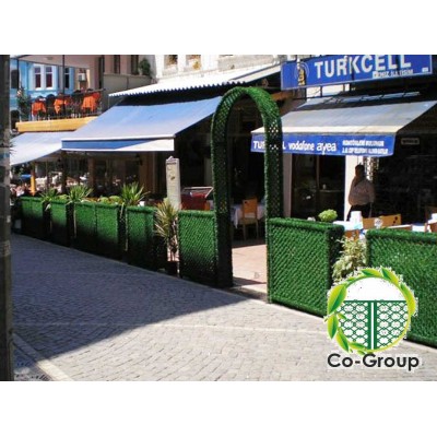 Зелені декоративні конструкції  Зелений паркан