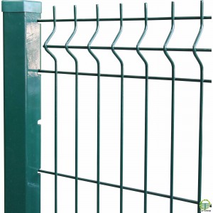 Секція огорожі  3D Standart  2.5х1.20м декорована  ПВХ у вигляді хвої 55х200 ОЦ+RAL