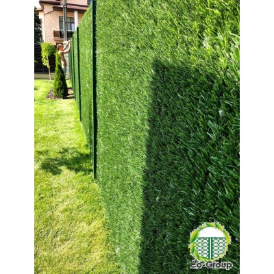 Секційна  3D огорожа з обплетенням